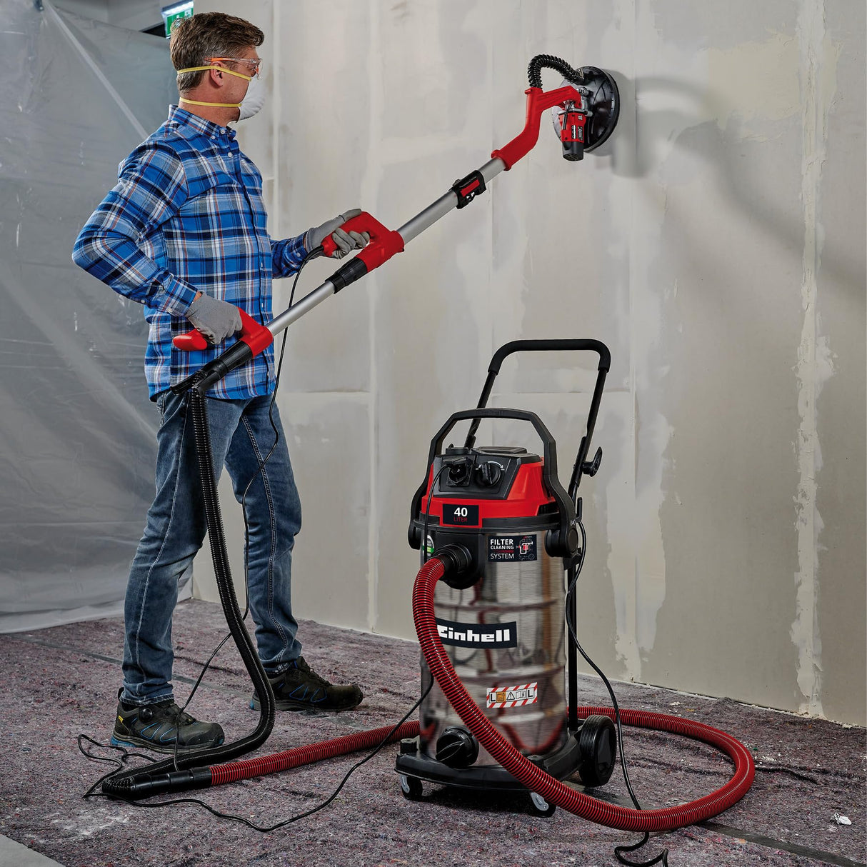 Einhell TE- VC 4090 SACL Aspirador en seco y húmedo