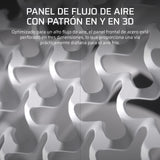 CORSAIR Frame 5000D RS Caja Modular Mid-Tower de Gran Flujo de Aire para PC – 4X Ventiladores RS Preinstalados, Sistema de Montaje de Ventiladores InfiniRail – Blanc