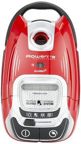 Rowenta RO7473 Silence Force Allergy+ | Aspiradora de suelo con bolsa | gran capacidad de bolsa para el polvo: 4,5 litros | extremadamente silencioso | boquilla de suelo de alta eficiencia | motor