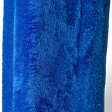 Espejo de pie con Forma de Madera DM y Terciopelo en Azul 60x3,5x160cm
