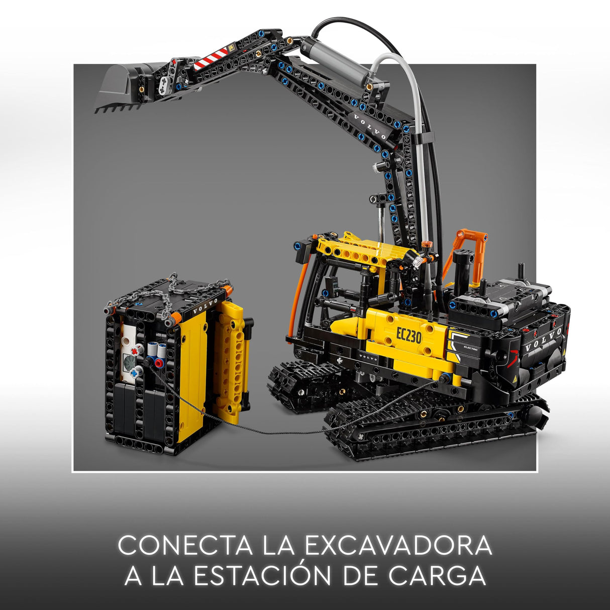 LEGO Technic Camión FMX y Excavadora Eléctrica EC230 Volvo Vehículos de Juguete, Regalo para Niños y Niñas de 10 Años o Más Aficionados al Motor y Las Obras, Decoración de la Estantería 42175