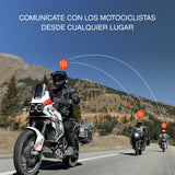 Sena 60S Auriculares de comunicación para Motocicleta con intercomunicador Wave, Mesh e Bluetooth, Sonido de Harman Kardon 2. generación, Paquete Doble