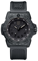 Luminox Navy Seal Series Reloj para Hombre Analógico de Cuarzo con Brazalete de Silicona XS.3501.BO.F