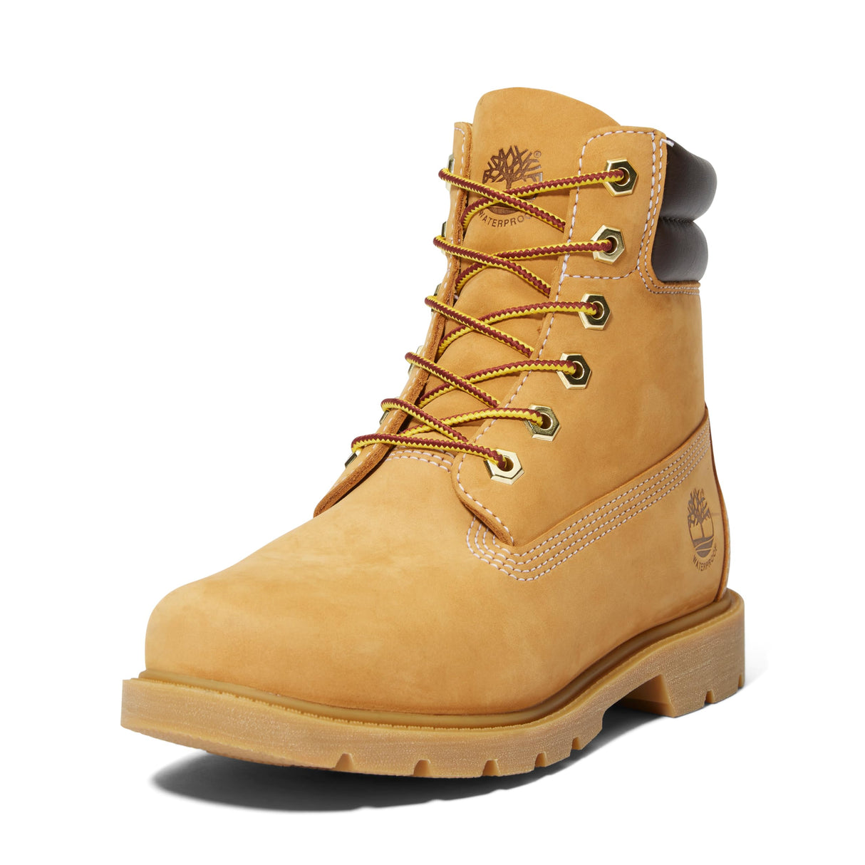 Timberland Linden Woods WP 6 Inch Botas de moda para Mujer, Wheat, 41.5 EU