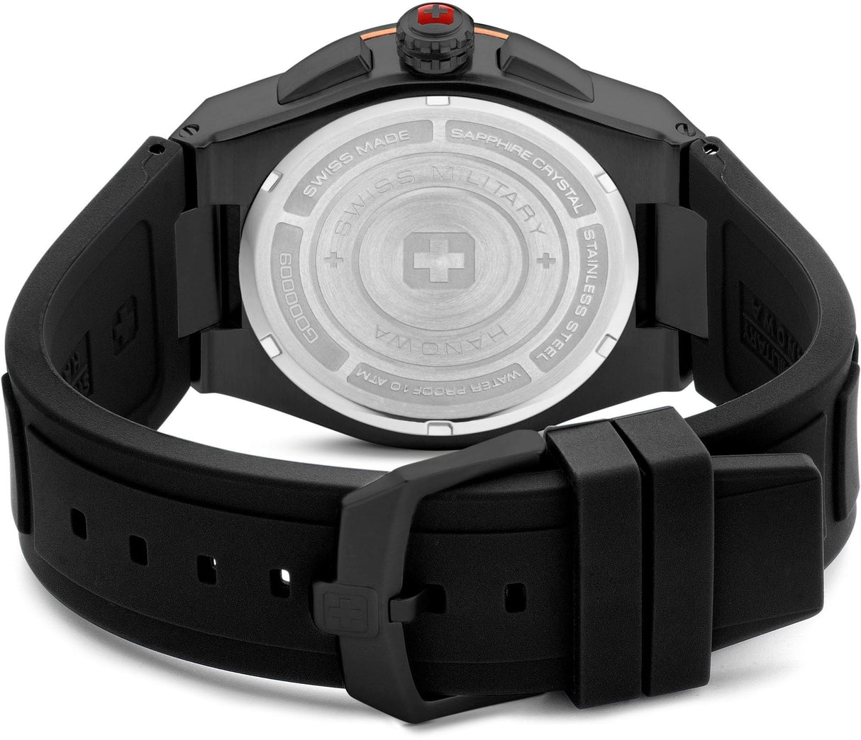 Swiss Military by Chrono Reloj Analógico para Hombres de Cuarzo con Correa en Silicona SMWGO0000941