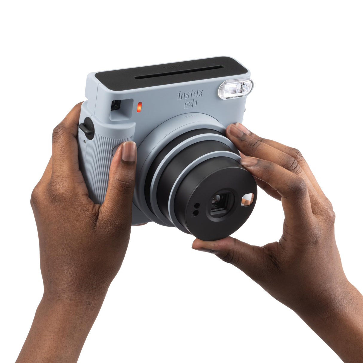 instax SQ1 Square Cámara instantánea automática, tamaño de Foto Cuadrado. Glacier Blue