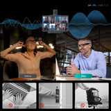 KanDao Meeting Ultra Sistema de conferencias Todo en uno, Pantalla táctil 1080P FHD de 15.6 Pulgadas, Captura Dual 4K 30FPS HDR, Equipo de conferencias 360, AI, Centro de