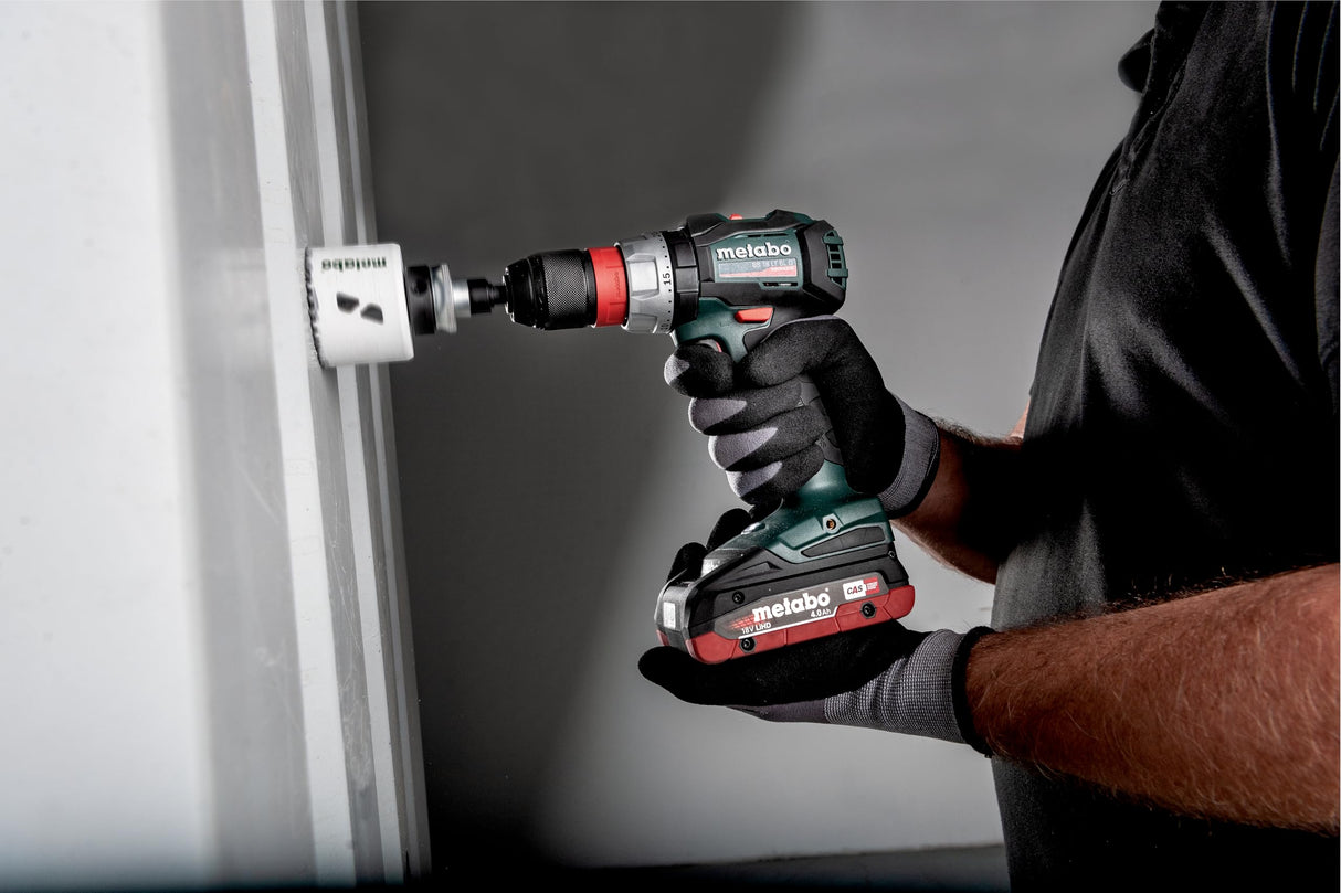 Metabo BS 18 LT BL Q 602334890 - Taladro atornillador inalámbrico (18 V, sistema rápido: función de cambio rápido, sin batería, cargador)