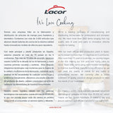 LACOR - 61200 - Clipadora para Alimentos, Atadora de Embutido, Grapadora para Embutidos, Acero Inoxidable, Capacidad de 200 Grapas, 37x15x58,5 cm