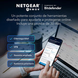 NETGEAR Nighthawk WiFi Router 7 Router | Tri-Band | Security Features, BE18000 Wireless Speed | 10 Gig Internet Port - Covers up to 250 m², 150 Devices (RS600)