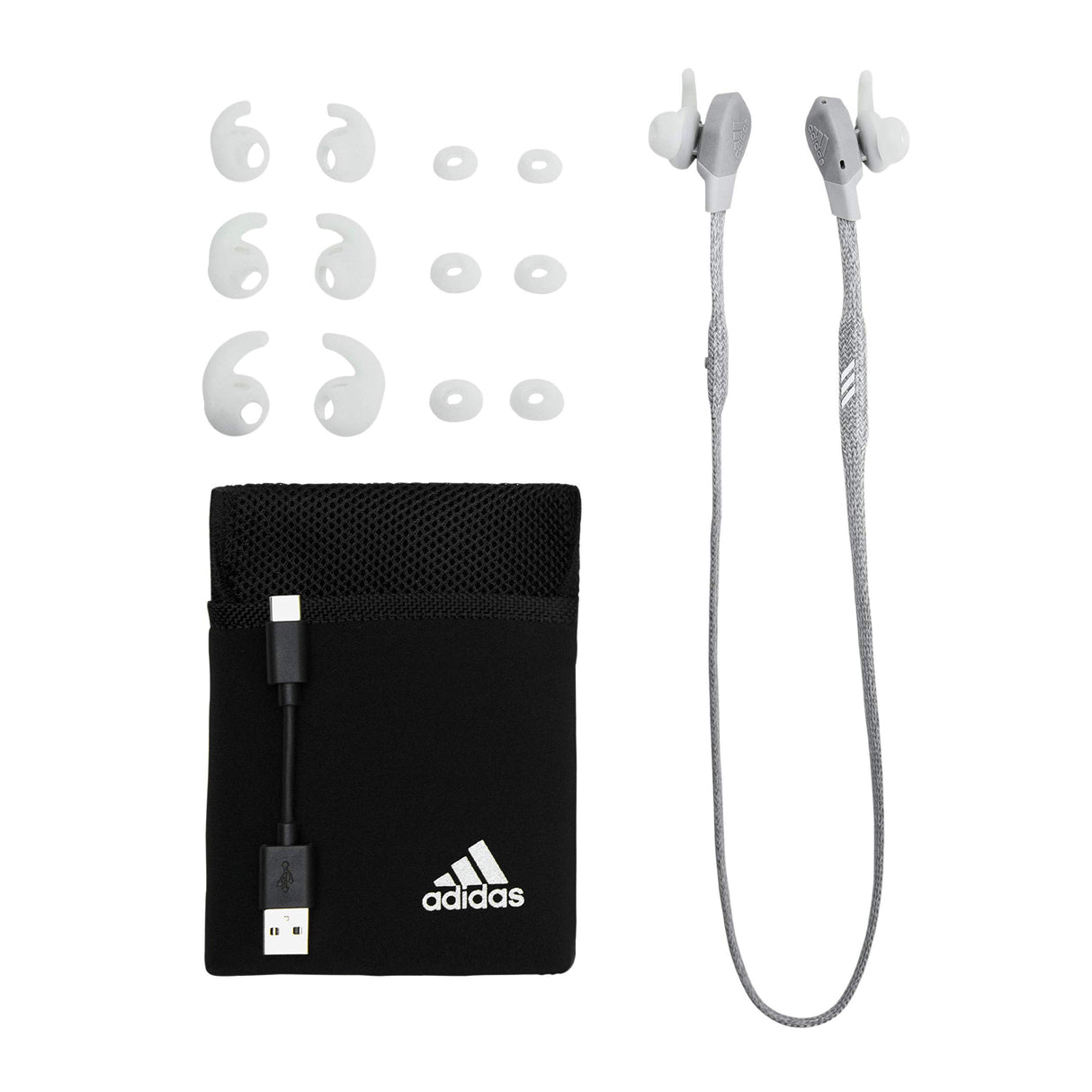 adidas Sport FWD-01 Bluetooth Auriculares, Gris Claro