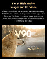 Lexar Profesional 2000x Tarjeta SD de 512 GB, SDXC UHS-II sin Lector, hasta 300 MB/s de reproducción, para DSLR, cámaras de vídeo en Calidad de Cine