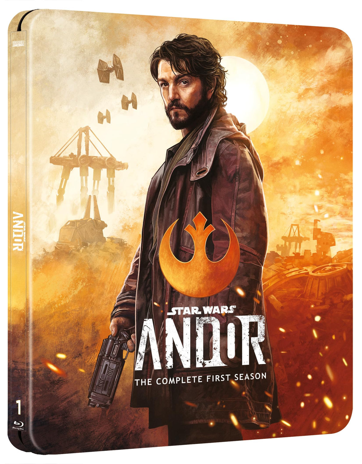 Star Wars Andor Steelbook 4K Ultra HD [Blu-ray] [Region Free]