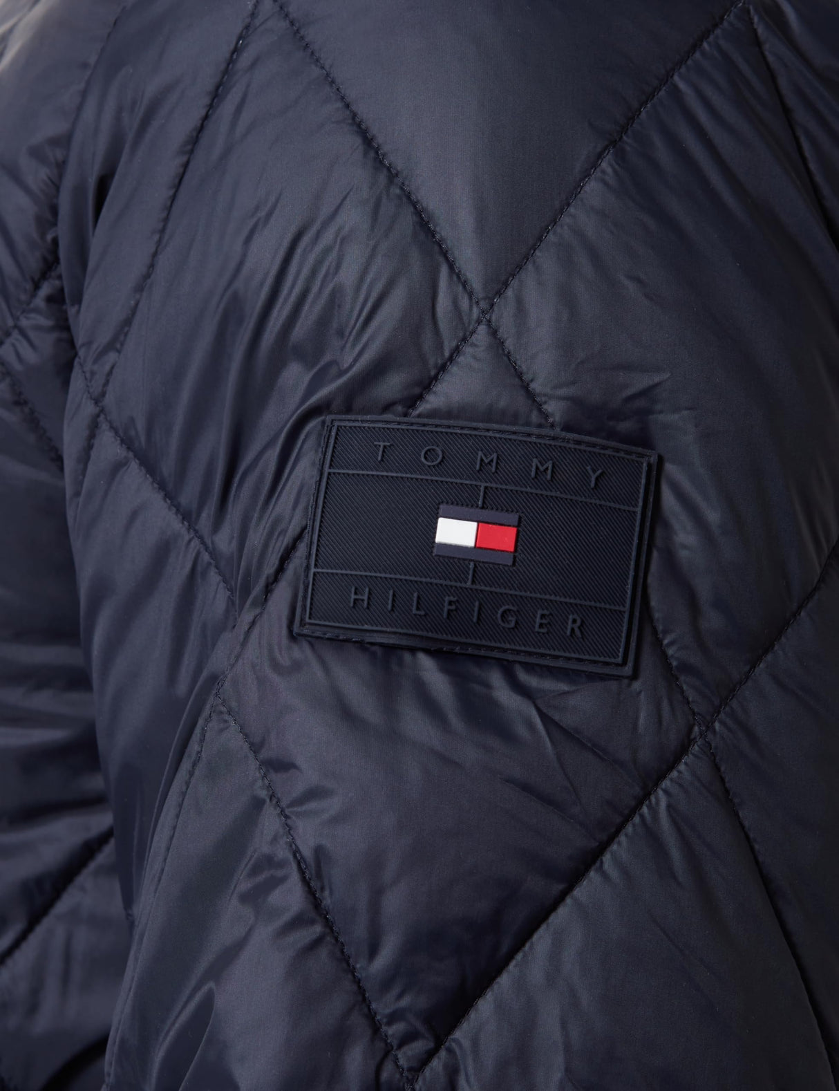 Tommy Hilfiger Cazadora Acolchada Hombre Chaqueta de Entretiempo, Azul (Desert Sky), M