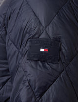 Tommy Hilfiger Cazadora Acolchada Hombre Chaqueta de Entretiempo, Azul (Desert Sky), M