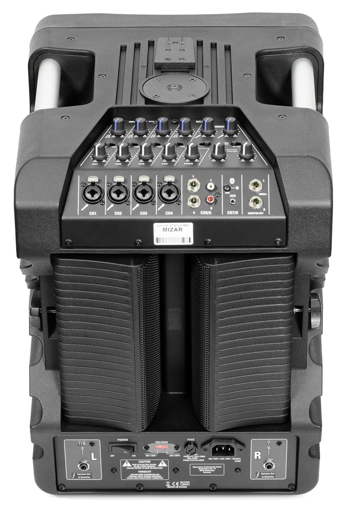 Vyrve Audio MIZAR Altavoces PA Activos Bluetooth