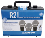 Samson R21S 3 Pack - Maleta 3 micrófonos R21