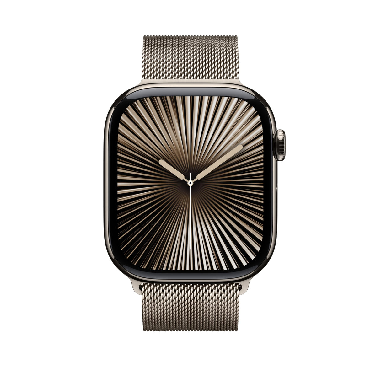Apple Watch Band - Pulsera Milanese Loop - 46 mm - Natural - Talla S/M