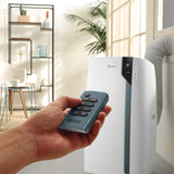 De'Longhi Pinguino PAC EX105+++, Aire Acondicionado Portátil con Tecnología EcoRealFeel, 10.000 BTU/h, 2,5kW, hasta 100m³, Función Deshumidificador y Ventilación, Clase A+++