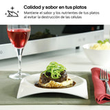 LG MJ3965BPS - Horno Microondas, 4 en 1, con Display Digital, de 39 Litros y 1100 W, Función Smart Inverter y EasyClean, Cocina Más Rápido, Mantiene Sabor, Color Negro