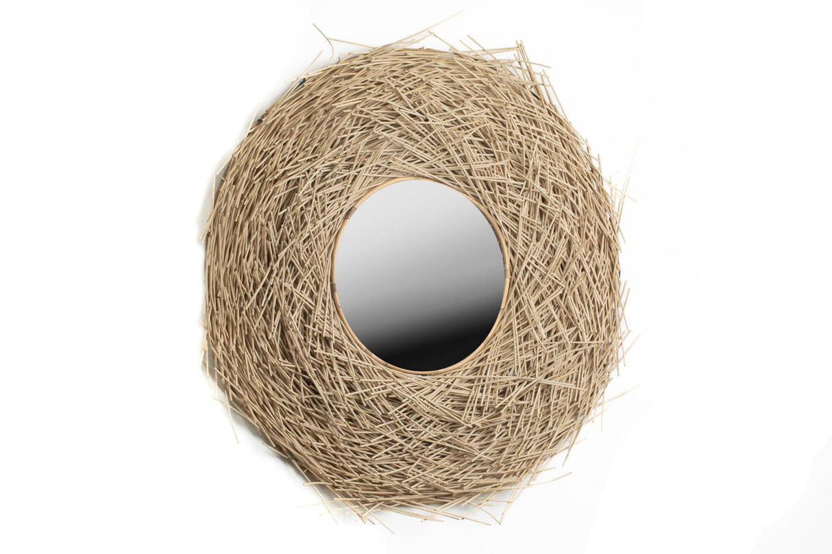 ESPEJO NIDO RATTAN