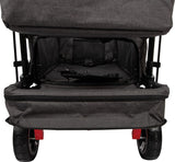 Small Foot Carrito Plegable con Techo Desmontable, protección contra Lluvia, Frenos, asa Regulable y máx. 80 kg, 12729, Color Coloured
