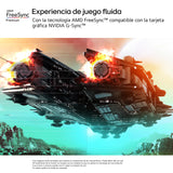 LG 27GS60F-B - Monitor Gaming Ultragear, 27", Full HD 1080p, (1920x1080), AMD FreeSync, Compatible con NVIDIA G-Sync, 180Hz, 1ms, 16:9, Panel IPS, Negro