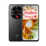 ZTE Nubia Focus 2 5G, Smartphone Libre con IA, 8GB+256GB, Pantalla 6,7" HD+ 120Hz, Cámara 108MP, Batería 5000mAh, Carga Rápida 18W, Android 15, Incluye Funda y Protector, Negro