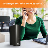 WD Elements 24 TB Disco duro externo de escritorio, Compatibilidad USB 3.0, Plug-and-Play solución para un fácil almacenamiento adicional de tus fotos, música, vídeos y archivos importantes.