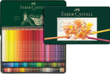 Faber-Castell 110011 - Estuche de Metal con 120 Lápices de Colores Polychromos - Multicolor