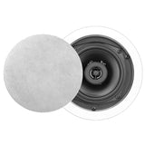 OSD Audio ICE520 5.25" 100W Altavoz de Techo Parrilla pintable (Blanco, par)