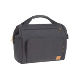 Lässig Goldie Twin Bag - Bolsa para pañales, bolsa de bebé, con función mochila incluida - antracita