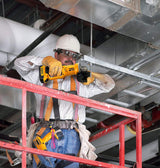 DEWALT DCG412M2-QW - Mini-amoladora XR 18V, 4.0 Ah, 7,000 rpm, Disco de 125 mm, Freno Electrónico, Cambio Rápido de Disco, Incluye 2 Baterías, Cargador Multivoltaje, Empuñadura y Maletín de Transporte