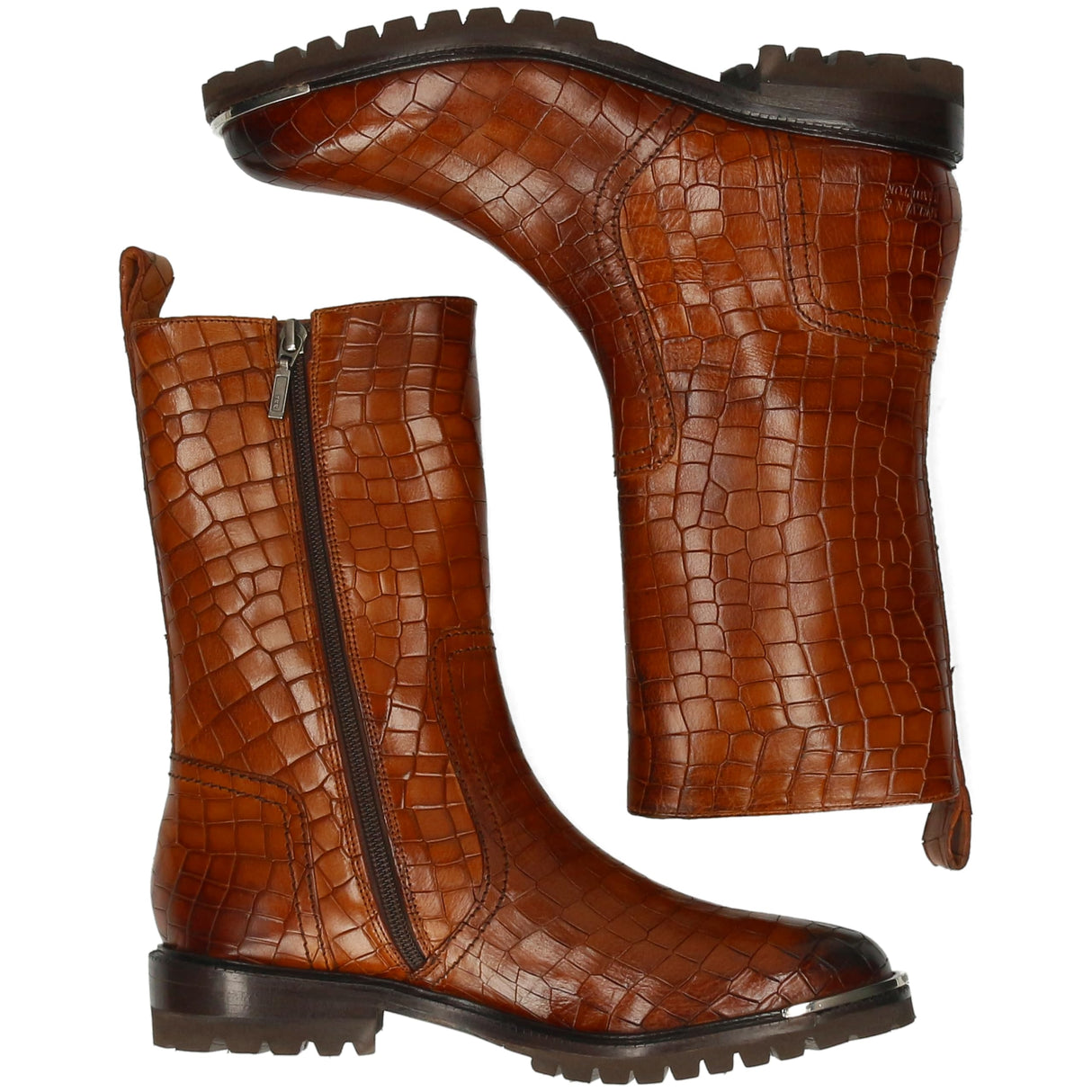 Melvin & Hamilton Elena 4, Botas Cortas al Tobillo Mujer, marrón, 35 EU