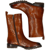 Melvin & Hamilton Elena 4, Botas Cortas al Tobillo Mujer, marrón, 35 EU