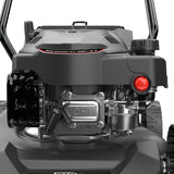 Güde Cortacésped Eco Wheeler 390 1,6 R (Motor de Gasolina de 4 Tiempos 1,6/2 (kW/PS), Ancho de Corte 390 mm, Dispositivo de Pesca de 35 L, Ajuste de Altura de Corte 30 – 66 mm, siega, recolección,