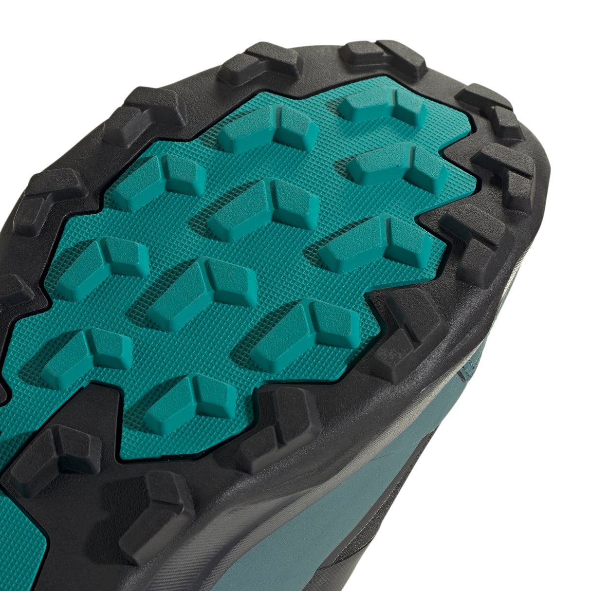 adidas Terrex Skychaser AX5 Mid Gore-Tex Hiking Shoes, Zapatos de Senderismo Hombre, Core Black/Carbon/Pure Teal, 42 EU