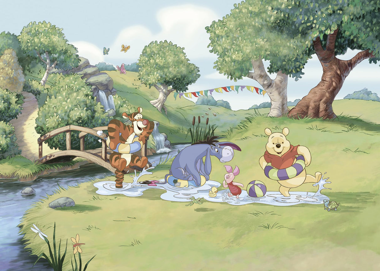 Komar WTD - Papel pintado fotográfico para habitación infantil (350 x 250 cm), diseño de Winnie the Pooh