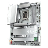 GIGABYTE Placa Base Z890 Aero G - Compatible con procesadores Intel Core Ultra (Serie 2), 16+1+2 Fases VRM, hasta 8800MHz DDR5 (OC), 1xPCIe 5.0 + 4xPCIe 4.0, Wi-Fi 7, LAN 2.5GbE, Thunderbolt 4