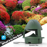 Pyle Altavoz de jardín Impermeable de 6.5 Pulgadas para Exteriores, Altavoz pasivo de 6.5 Pulgadas, 6-1/2 Pulgadas, coaxial de 2 vías, IP56, Muy Adecuado para instalación en Diferentes Superficies,
