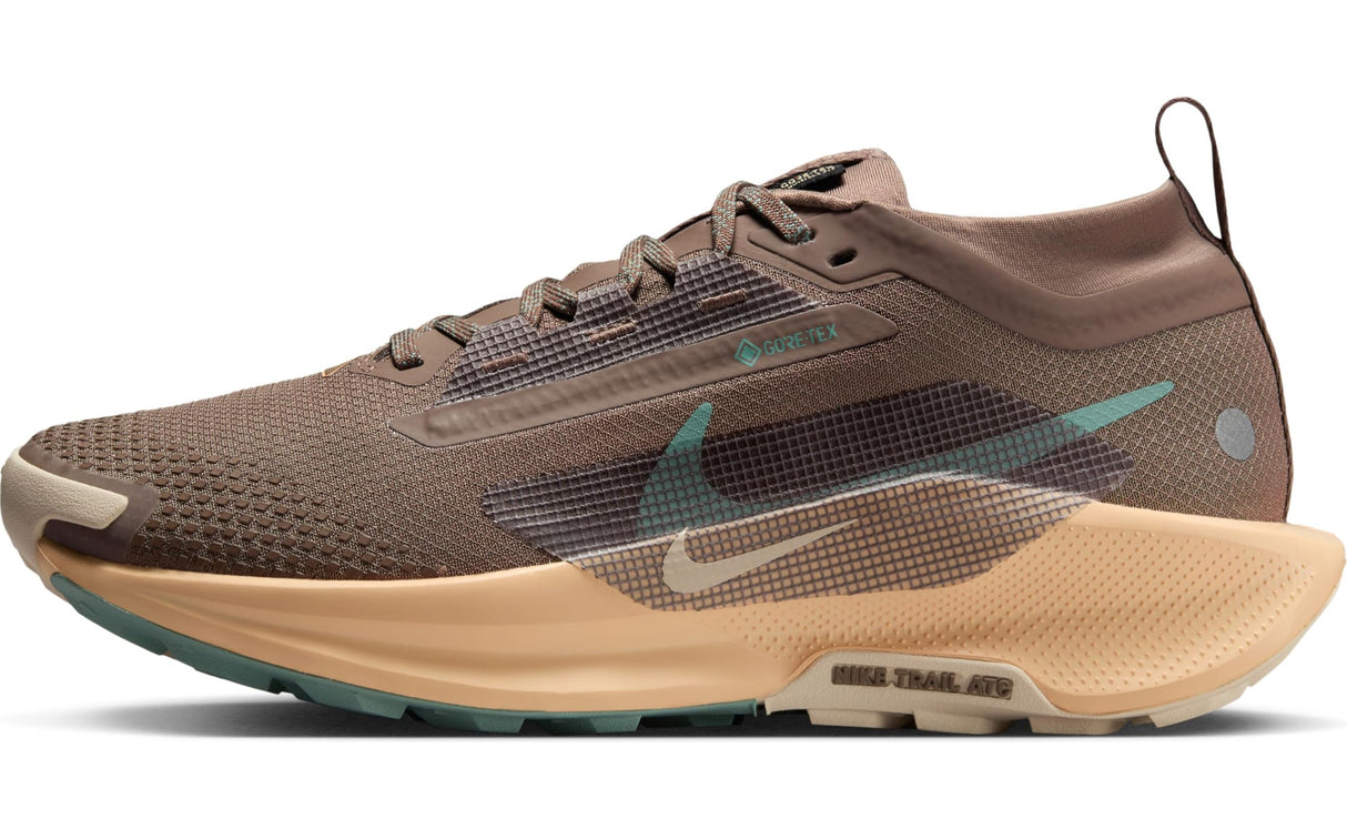 NIKE Pegasus Trail 5 Gore-Tex, Sneaker Mujer, Mink Brown Cannon Orange Chalk, 39 EU