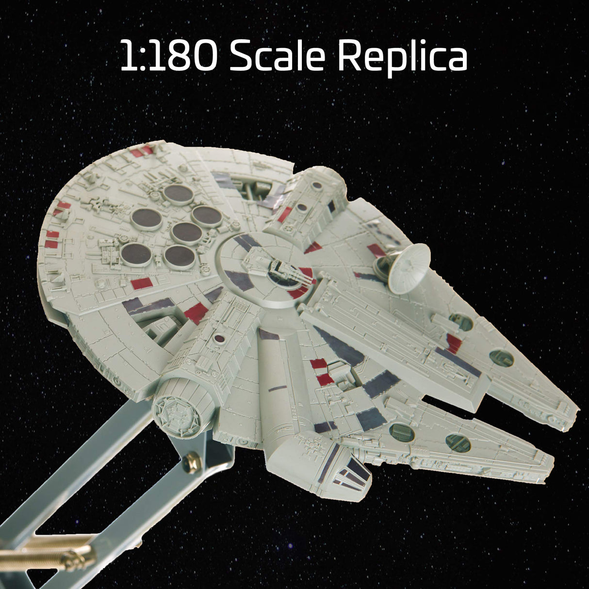 Lámpara de escritorio posable Millennium Falcon - Producto oficial Disney Star Wars, decoración de luz Star Wars, regalo para hombres