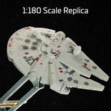 Lámpara de escritorio posable Millennium Falcon - Producto oficial Disney Star Wars, decoración de luz Star Wars, regalo para hombres