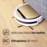 ZACO Robot aspirador y fregasuelos V5sPro con mando a distancia, Aspiradora y fregadora inteligente 2en1 para suelos duros, madera, parquet y alfombras, Aspiradoras para perros y pelos de mascotas