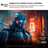 LG 32GS60QC-B - Monitor Ultragear, 32 Pulgadas QHD, 2560 x 1440, Panel VA, 16:9, HDMI, 1 ms, 180Hz, FreeSync, Conectividad Universal, Color Morado Grisáceo