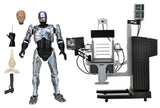 NECA- Ultimate Robocop Battle Damaged W/Chair Estatuas, Multicolor (81787)