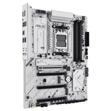 ASUS B650E MAX Gaming WiFi W - Placa Base AMD B650 ATX, Blanco, DDR5, PCIe 5.0, Ranuras M.2, Wi-Fi 6E, 2.5Gb Ethernet, DisplayPort, HDMI, USB Tipo-A y Tipo-C, BIOS Flashback, Aura Sync