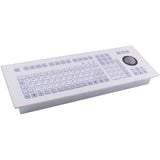 GETT folienabgedeckte Teclado, Placa Frontal con Rosca Pernos y protección Borde de la Pantalla, Placas Frontales Material de Aluminio