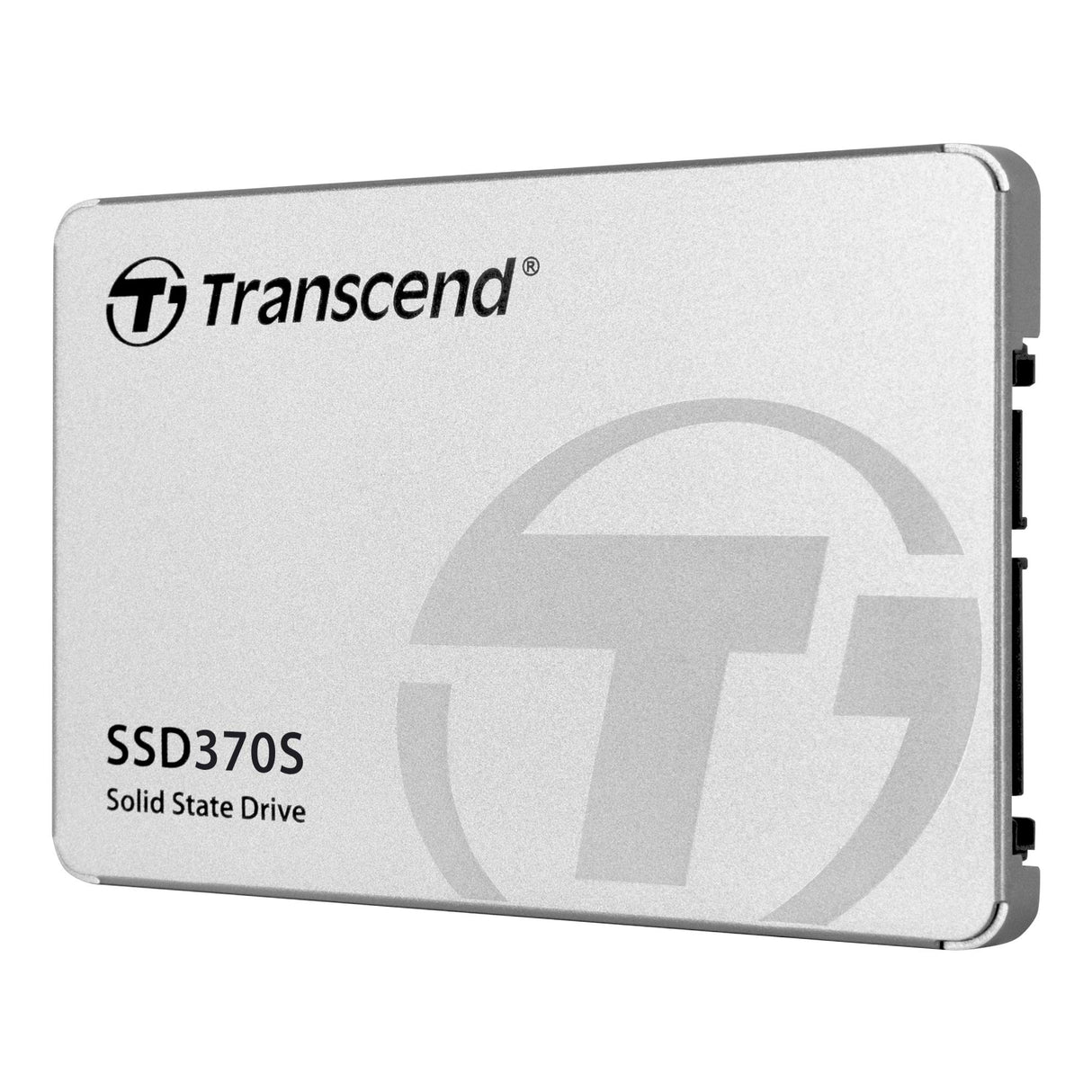 Transcend SSD370S - Disco duro sólido de 1 TB (SATA III, MLC, hasta 560 MB/s, 2.5"), color plateado