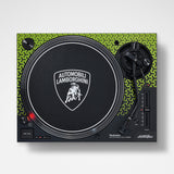 Technics SL-1200M7PEG, Sistema De Tocadiscos de Tracción Directa Edición Lamborghini, Motor Sin Núcleo, Reproductor De Vinilos de 3 Velocidades, Iluminador, Verde
